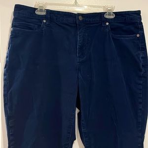 Lands End - Blue Corduroy Pants Size 16